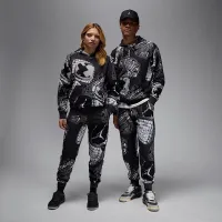 Nike Jordan MVP чоловічі Printed Fleece Pants колір чорний
