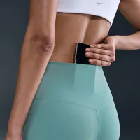 Nike Zenvy жіноча З високою талією 7/8 лосіни колір зелений