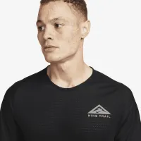Nike Trail Solar Chase мужские Dri-FIT Short-Sleeve Running Top цвет черный