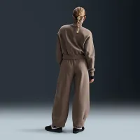 Nike Sportswear Phoenix Fleece женская Mid-Rise оверсайз Tapeцвет красный Pants цвет коричневый