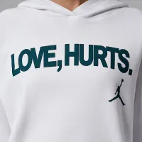 Nike Jalen Hurts женская Fleece Толстовка с капюшоном цвет белый