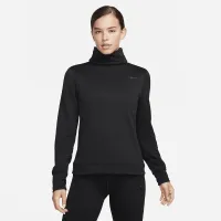 Nike Therma-FIT Swift Element женская Turtleneck Running Top цвет черный