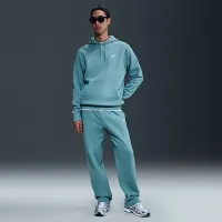 Nike Club чоловічі Pullover Fleece Толстовка з капюшоном блакитний