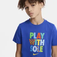 Nike Sportswear Big Kid's футболка блакитний