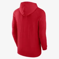 Washington Nationals Authentic Collection чоловічі Nike Dri-FIT MLB Pullover Толстовка з капюшоном колір червоний