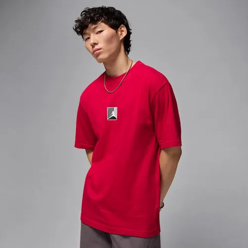 Nike Jordan Brooklyn мужские футболка цвет красный