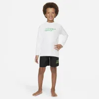 Nike Swim Little детские (для мальчиков) Long-Sleeve Hydroguard цвет белый
