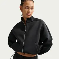 Nike Sportswear жіноча оверсайз Fleece Track Куртка колір чорний