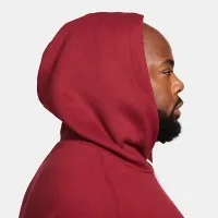 Nike Solo Swoosh чоловічі Fleece Pullover Толстовка з капюшоном колір червоний