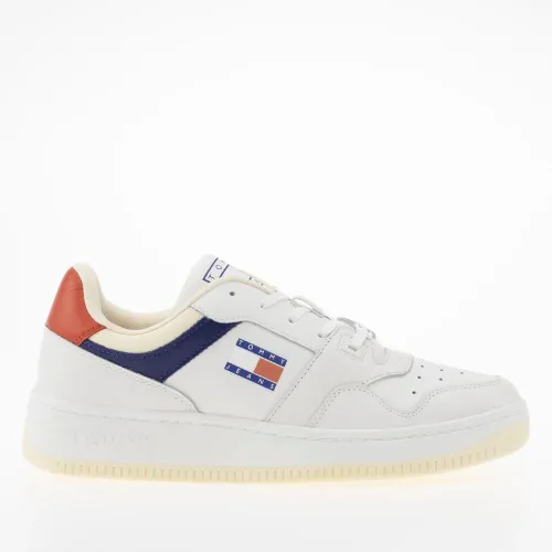 Кросівки Tommy Jeans Premium Leather баскетбольні EM0EM01216-0GY - Білі
