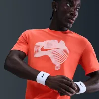 NikeCourt чоловічі Dri-FIT Tennis футболка Orange