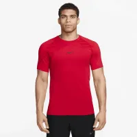 Nike Pro чоловічі Dri-FIT Slim Short-Sleeve Top колір червоний