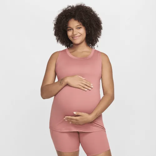 Nike (M) One женская Dri-FIT Slim-Fit Tank Top (Maternity) Pink