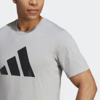 Футболка adidas Train Essentials Feelready Logo тренировочные IB8276 - Серая