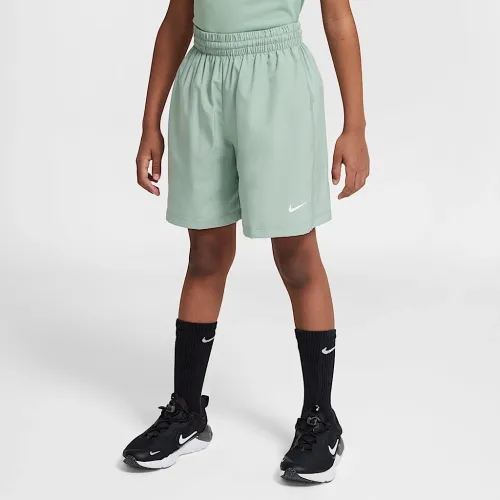 Nike Multi Big дитячі Dri-FIT тренувальні шорти колір зелений