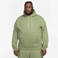 Nike Solo Swoosh чоловічі Fleece Pullover Толстовка з капюшоном колір зелений