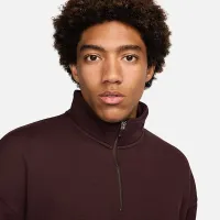 Nike Wool Classics 1/4-Zip Top колір коричневий