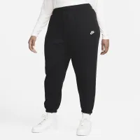 Nike Sportswear Club Fleece жіноча Mid-Rise оверсайз Sweatpants (великі розміри) колір чорний