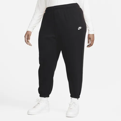 Nike Sportswear Club Fleece женская Mid-Rise оверсайз Sweatpants (большие размеры) цвет черный