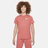 Nike Sportswear Big детские футболка цвет красный
