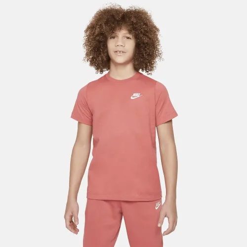 Nike Sportswear Big дитячі футболка колір червоний