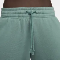 Nike Sportswear Phoenix Fleece женская Mid-Rise Sweatpants цвет зеленый