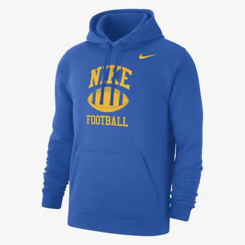 Nike Football Club Fleece чоловічі Толстовка з капюшоном блакитний