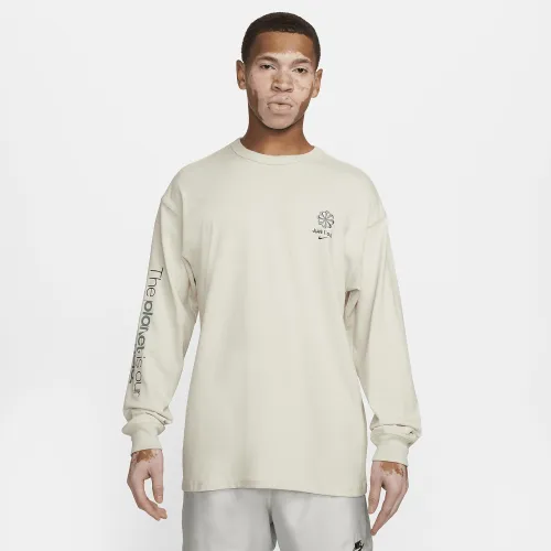 Nike Sportswear мужские Long-Sleeve Max90 футболка цвет зеленый