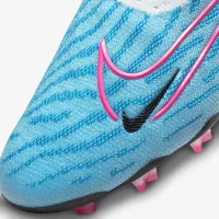 Nike Phantom GX Elite Firm-Ground High-Top футбольні бутси блакитний