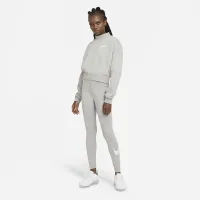 Nike Sportswear Essential женская Mid-Rise Swoosh лосины цвет серый