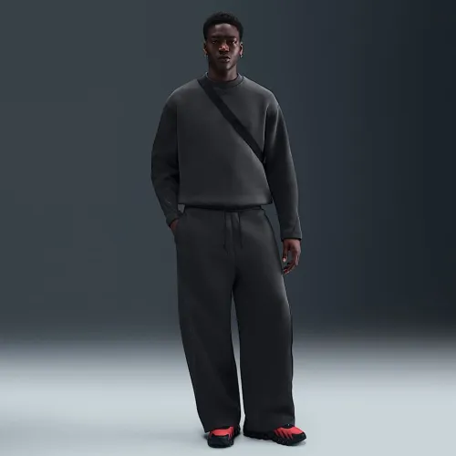 Nike Tech мужские Fleece Loose-Fit Open Hem Pants цвет серый