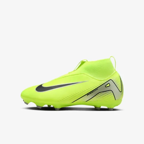 Nike Jr. Mercurial Superfly 10 Academy Little/Big детские MG High-Top футбольные бутсы Yellow