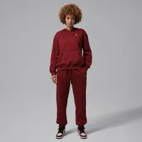 Nike Jordan Brooklyn Fleece женская Pullover Толстовка с капюшоном цвет красный