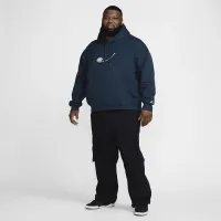 Nike SB Fleece Pullover Skate Толстовка з капюшоном блакитний