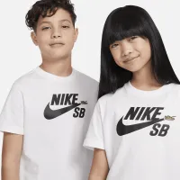 Nike SB Big детские футболка цвет белый