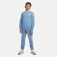 Кофта/футболка New Balance LAKB0002HEB - Голубая