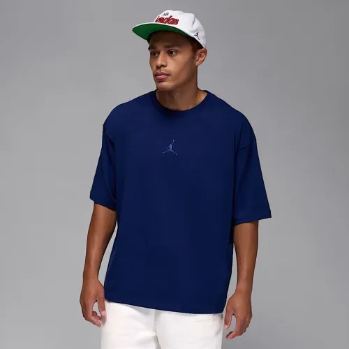 Nike Jordan Flight Essentials мужские оверсайз футболка синий