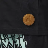 Nike Jordan Fuel Up, Cool Down Big детские Graphic футболка цвет черный
