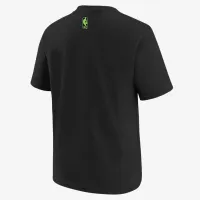 Boston Celtics Essential City Edition Big дитячі Nike NBA футболка колір чорний