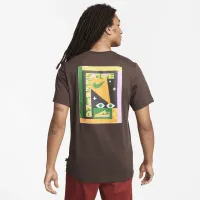 Nike Sportswear мужские футболка цвет коричневый