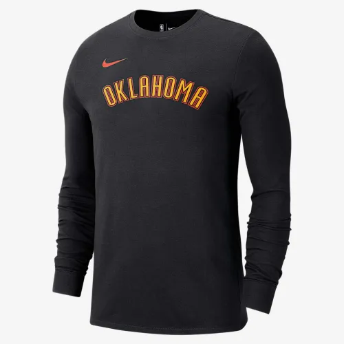 Oklahoma City Thunder Essential City Edition чоловічі Nike NBA Long-Sleeve футболка колір чорний