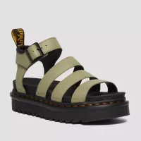 Сандалі Dr Martens Blaire Pisa Leather Strap Platform 30706358 - Зелені