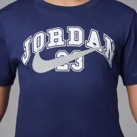 Nike Jordan Big детские Flight MVP 23 футболка синий
