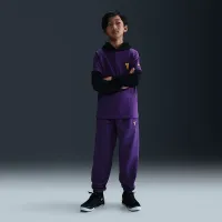 Nike Kobe Big детские Therma-FIT Pants цвет фиолетовый