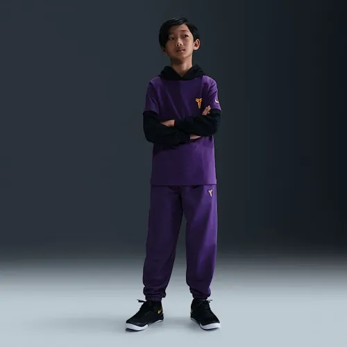 Nike Kobe Big детские Therma-FIT Pants цвет фиолетовый