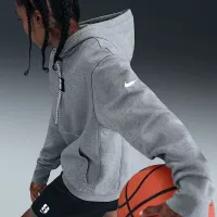 Nike Sabrina Fleece баскетбольні Толстовка з капюшоном колір сірий