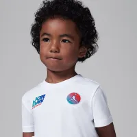 Nike Jordan Toddler Moto футболка цвет белый