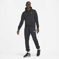 Nike Sportswear Swoosh мужские Толстовка с капюшоном цвет черный