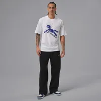 Nike Jordan AJ1 чоловічі футболка колір білий