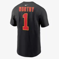 Xavier Worthy Kansas City Chiefs Super Bowl LIX чоловічі Nike NFL футболка колір чорний